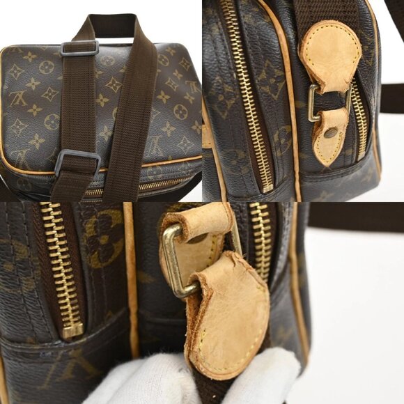 LOUIS VUITTON Reporter PM Crossbody Shoulder Bag Monogram Leather M45254 82EF153 - Picture 8 of 16